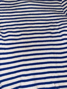 Striped Ribbed Knit Top