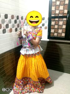 Traditional Gujarati Chaniya Choli for Girls