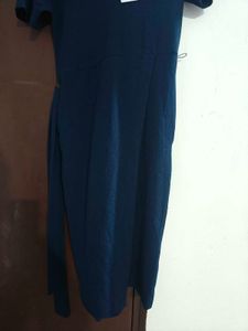 m&amp;s Navy Blue Wrap Dress
