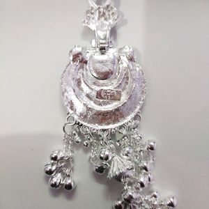 Pure 97Silver Saree Waist key, चटका, कमरबंद, जुड़ा