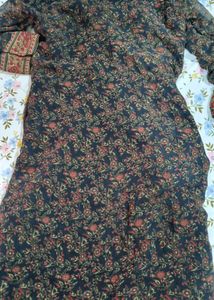 Elegant Long Kurta Set with Jacket