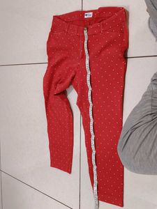 Red Polka Dot Capris