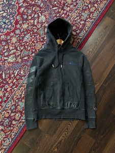 Authentic Off-White Black x champion Hoodie