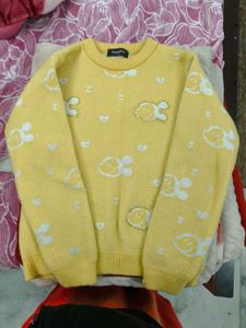Woolen Sweatshirt Size-34