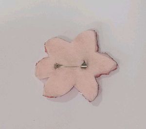Beaded Flower brooch