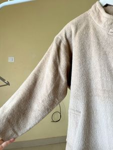 Elegant Wool Blend Overcoat
