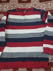 Striped Crewneck Sweater