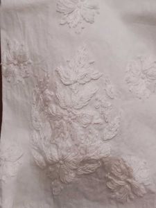 White Chikankari Pant