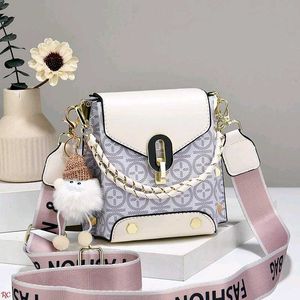 Stylish Crossbody Bag with Charm