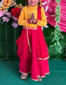 Girls' Festive Ethnic Set