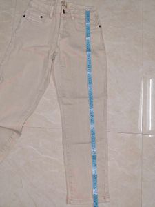 Denim jeans -off white / Beige