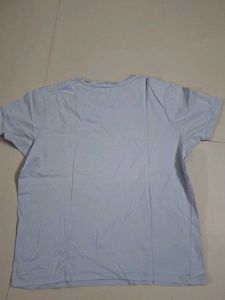 Light Blue Graphic T-Shirt
