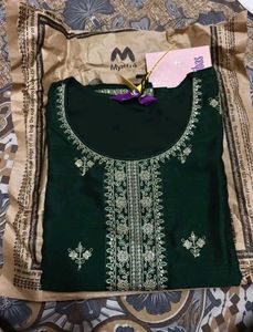 Elegant Emerald Green Kurta