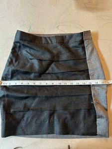 Side Slit With Press Buttons Two Tone Mini