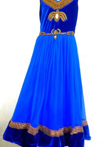 New Long Flared Gown