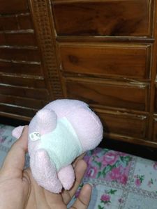 Cute Pink Dolphin Plush Toy 🐬