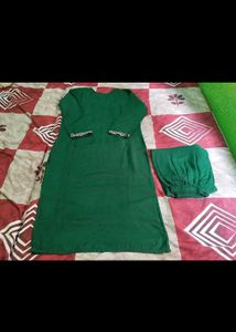Elegant Green Kurta Set