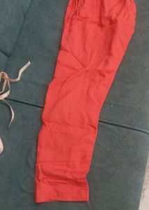 Pant Plazo Dark Peech Color