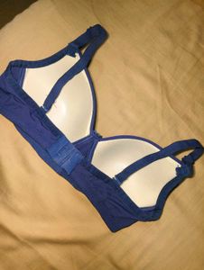 Comfortable Blue Padded Bra