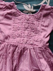 Beautiful Lilac Kurta Set with Dupatta