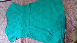 Teal Printed Kurta