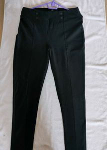 Black High-Waisted formal pant