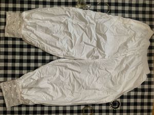 White Embroidered Salwar Pants