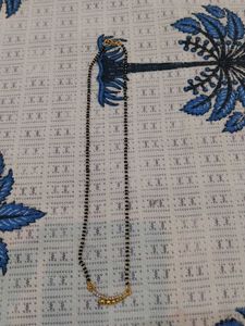 Elegant Mangalsutra with Gold Pendant