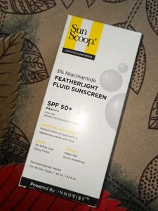 Sun Scoop Featherlight Fluid Sunscreen SPF 50+