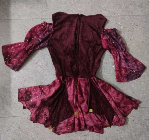Princess Renaissance Dress with Gold Accents