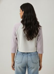 Boston Graphic crop top