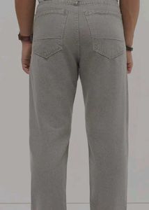 Men's Grey Denim Jeans