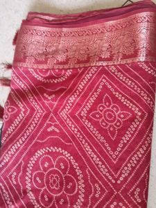 Beautiful Ethnic Saree with Traditional Print