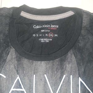 Calvin Klein Jeans Black Graphic XXL T-Shirt
