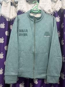 Men's Blue Zip-Up Jacket