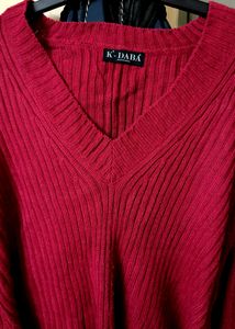 Cherry Korean Top With Belt