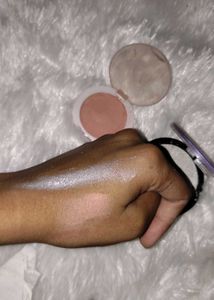 NYX highlighter  and Maybelline blush