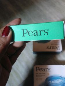 New Packed Pears Glycerine Soap With Mint Extract.