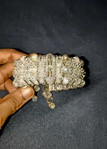Crystal Stone Bracelet/Kada for Women | Party Wear