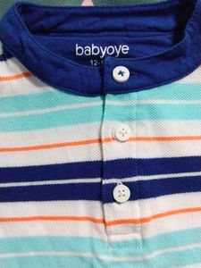 Babyoye T-shirt And Short Set 12 To 18 Months