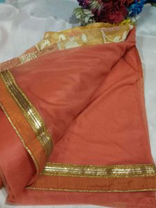 Beautiful Embroidered Saree with blouse