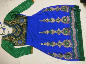 Designer Umbrella Kurti Women