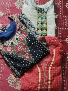 3 Women's Kurtas - Assorted Styles