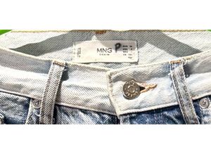 Mango Straight Leg Jeans - Blue