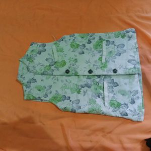 Chic Floral nehru jacket