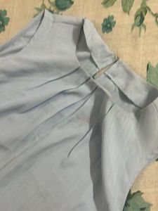 Light Blue Sleeveless Top