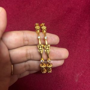 Set of 6 Sparkling Gold Bangles