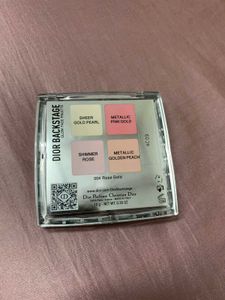 Dior Backstage glow face pallette 04 Rose gold