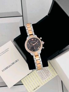 Armani-Inspired Premium Women's Analog Wrist Watch
