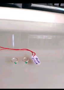 Diamond Bali Pairs Pure Silver